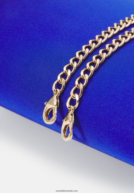 Anna Field Women Clutch Royal Blue H42J4Z2425