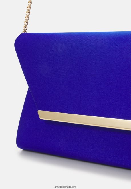 Anna Field Women Clutch Royal Blue H42J4Z2425