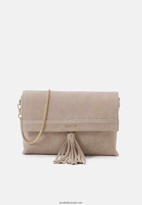 Anna Field Women Clutch Taupe H42J4Z2445