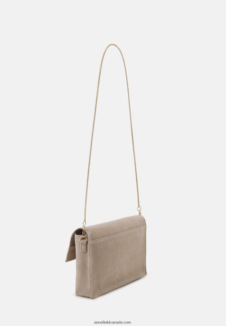 Anna Field Women Clutch Taupe H42J4Z2445