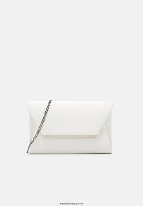 Anna Field Women Clutch White H42J4Z2409