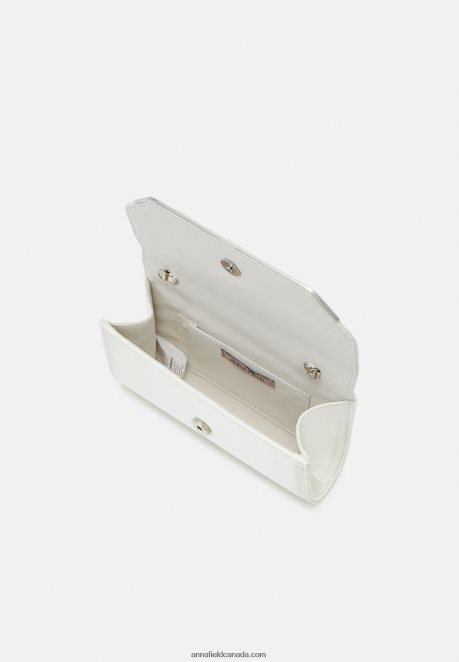 Anna Field Women Clutch White H42J4Z2439