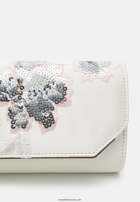 Anna Field Women Clutch White H42J4Z2439
