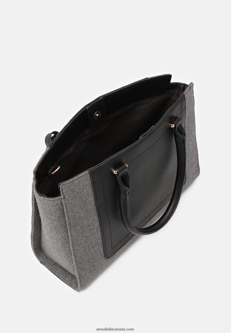 Anna Field Women Handbag 102 Grey H42J4Z2309