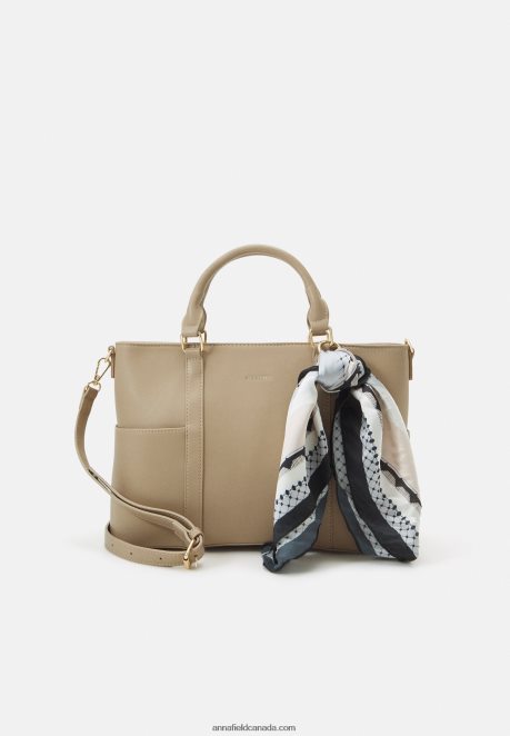Anna Field Women Handbag Beige H42J4Z2348