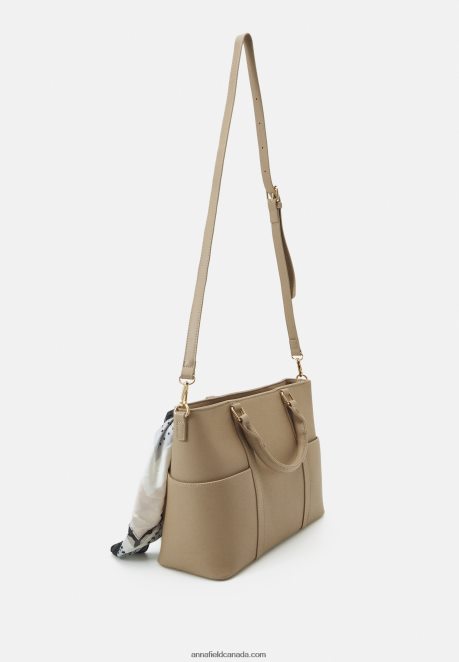 Anna Field Women Handbag Beige H42J4Z2348