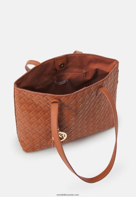 Anna Field Women Handbag Cognac H42J4Z2346