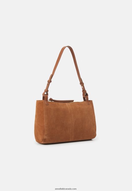 Anna Field Women Leather Handbag Cognac H42J4Z2390