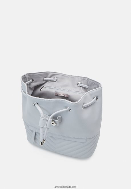 Anna Field Women Rucksack Light Grey H42J4Z2627