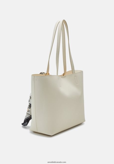 Anna Field Women Set Handbag Off-White H42J4Z2388