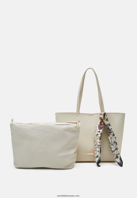 Anna Field Women Set Handbag Off-White H42J4Z2388