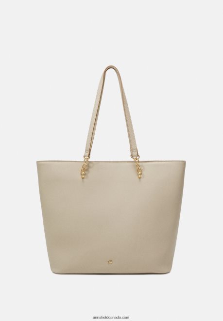 Anna Field Women Set Tote Bag Beige H42J4Z2461