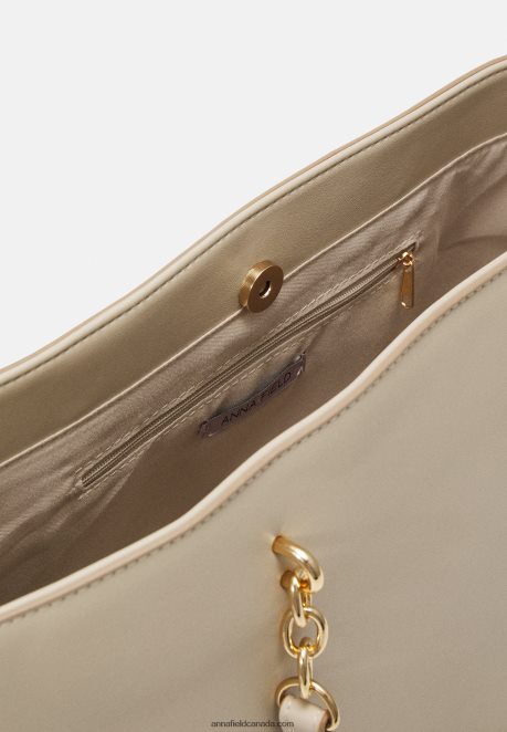 Anna Field Women Set Tote Bag Beige H42J4Z2461
