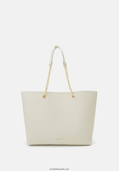 Anna Field Women Tote Bag Beige H42J4Z2482