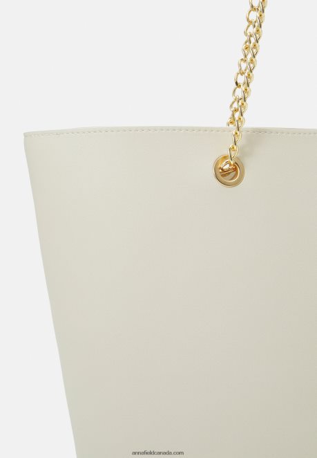 Anna Field Women Tote Bag Beige H42J4Z2482