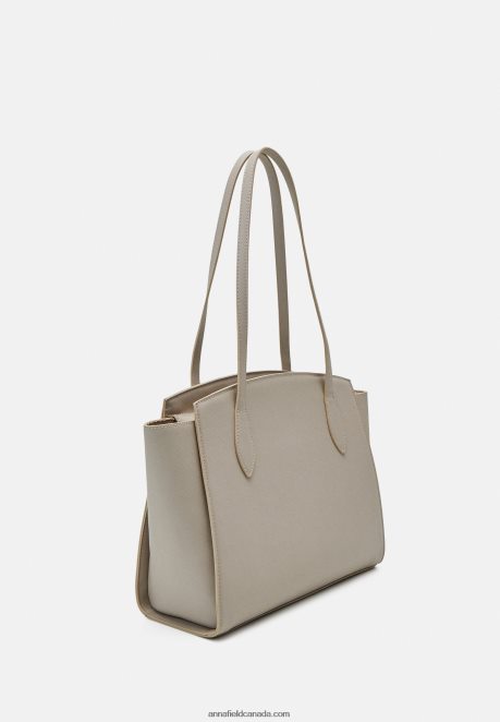 Anna Field Women Tote Bag Beige H42J4Z2495