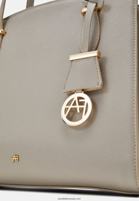 Anna Field Women Tote Bag Beige H42J4Z2495
