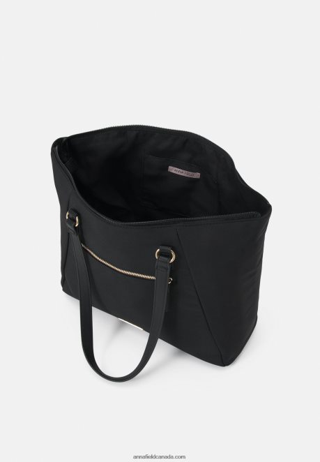 Anna Field Women Tote Bag Black H42J4Z2462