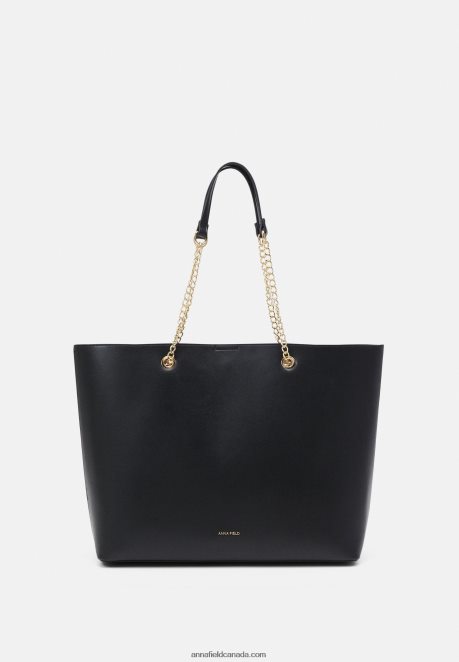 Anna Field Women Tote Bag Black H42J4Z2471