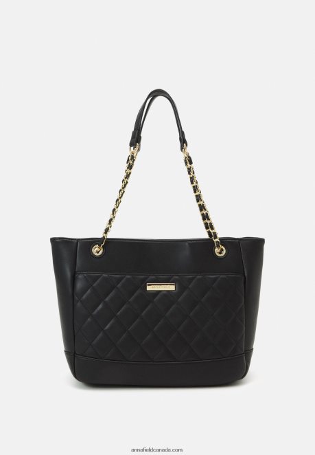 Anna Field Women Tote Bag Black H42J4Z2476