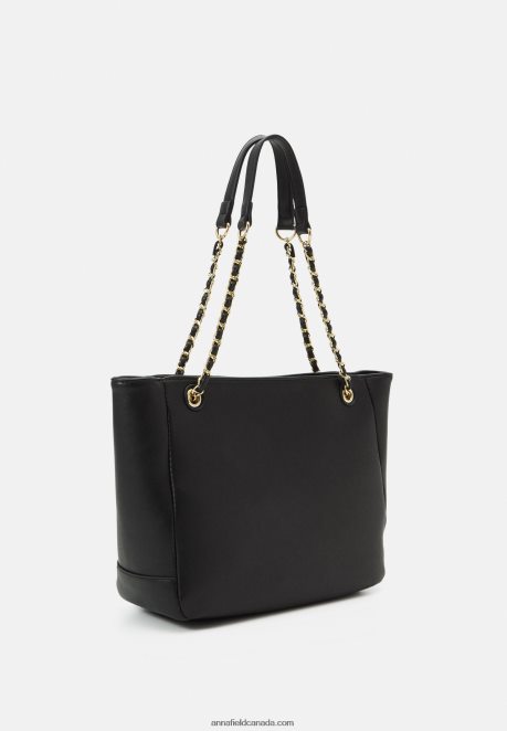 Anna Field Women Tote Bag Black H42J4Z2476