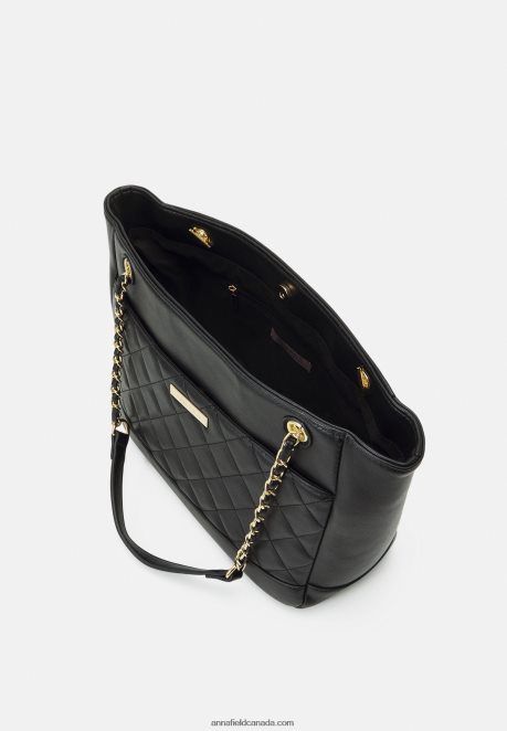 Anna Field Women Tote Bag Black H42J4Z2476