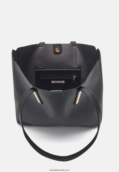 Anna Field Women Tote Bag Black H42J4Z2487