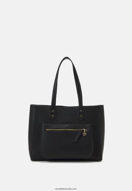 Anna Field Women Tote Bag Black H42J4Z2491