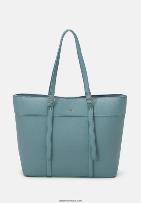 Anna Field Women Tote Bag Light Blue H42J4Z2473