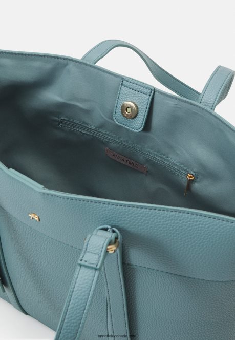 Anna Field Women Tote Bag Light Blue H42J4Z2473