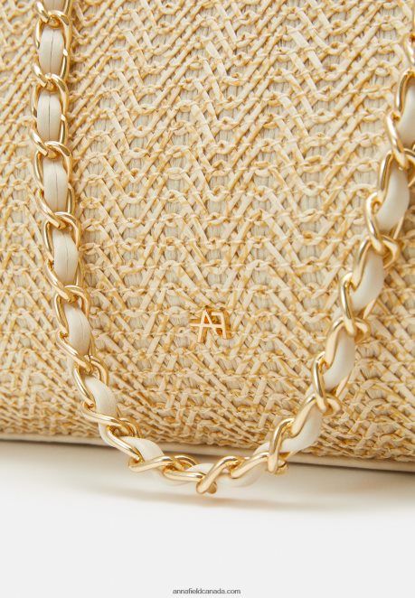 Anna Field Women Tote Bag Off-White H42J4Z2463