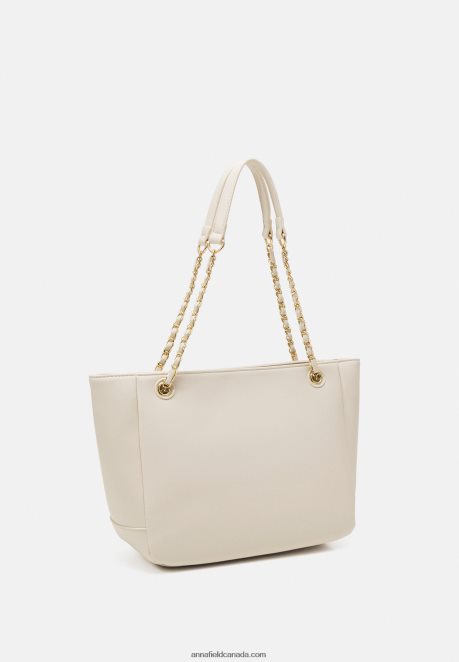 Anna Field Women Tote Bag Off-White H42J4Z2485