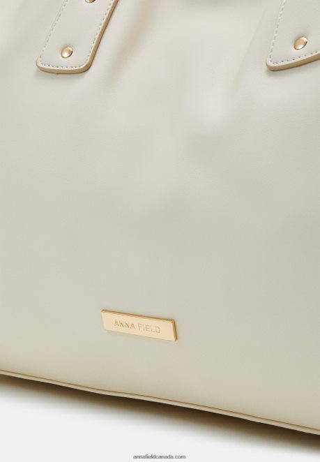 Anna Field Women Tote Bag Off-White H42J4Z2492