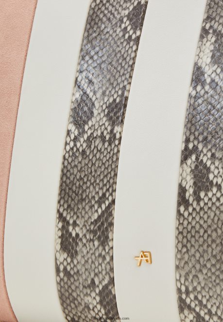 Anna Field Women Tote Bag Off-White/Pink H42J4Z2481