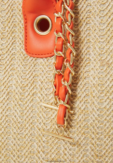Anna Field Women Tote Bag Orange H42J4Z2460