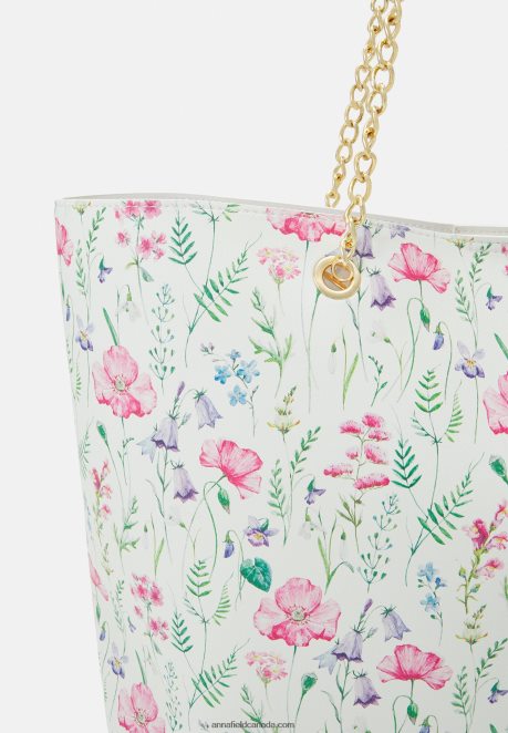 Anna Field Women Tote Bag White H42J4Z2475