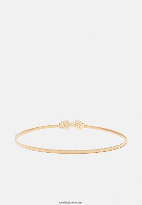 Anna Field Women Belt Gold-Coloured H42J4Z2733