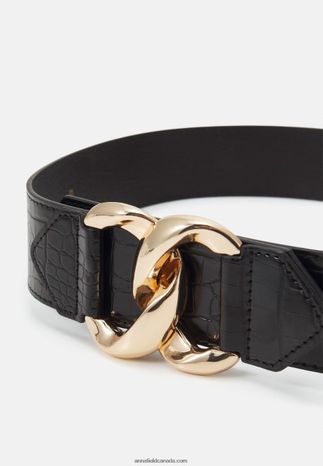 Anna Field Women Waist Belt Black H42J4Z2765