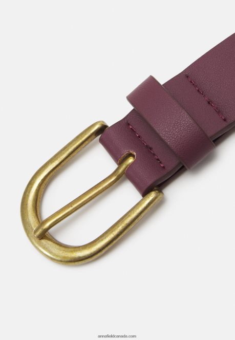 Anna Field Women Waist Belt Bordeaux H42J4Z2775