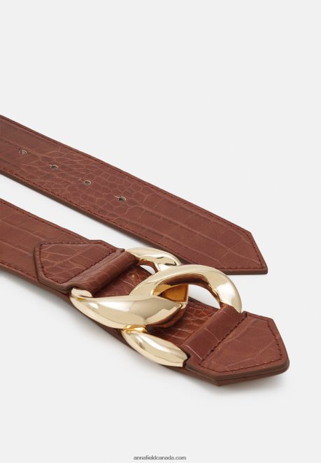 Anna Field Women Waist Belt Brown H42J4Z2776