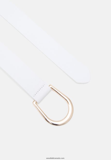 Anna Field Women Waist Belt White H42J4Z2772