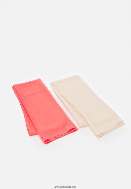 Anna Field Women 2 Pack Headscarf Pink/Nude H42J4Z2713