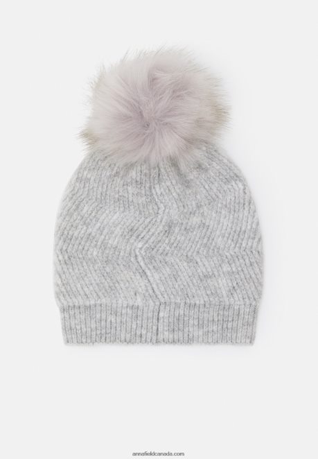 Anna Field Women Beanie Grey H42J4Z2708