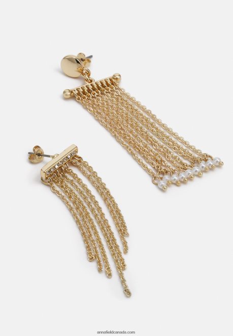 Anna Field Women 2 Pack Earrings Gold-Coloured H42J4Z2660