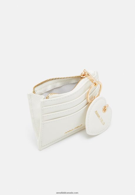 Anna Field Women Set Business Card Holder White H42J4Z2665