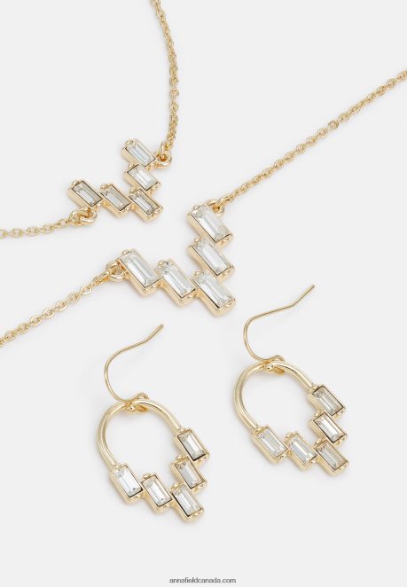 Anna Field Women Set Earrings Gold-Coloured H42J4Z2653