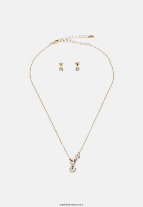 Anna Field Women Set Earrings Gold-Coloured H42J4Z2655