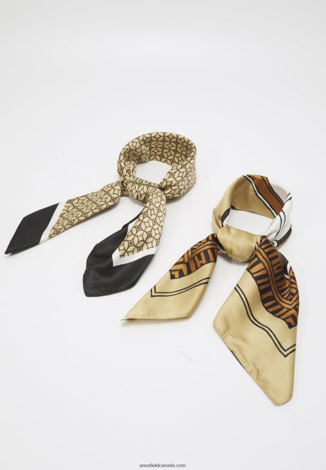 Anna Field Women 2 Pack Foulard Brown H42J4Z2834