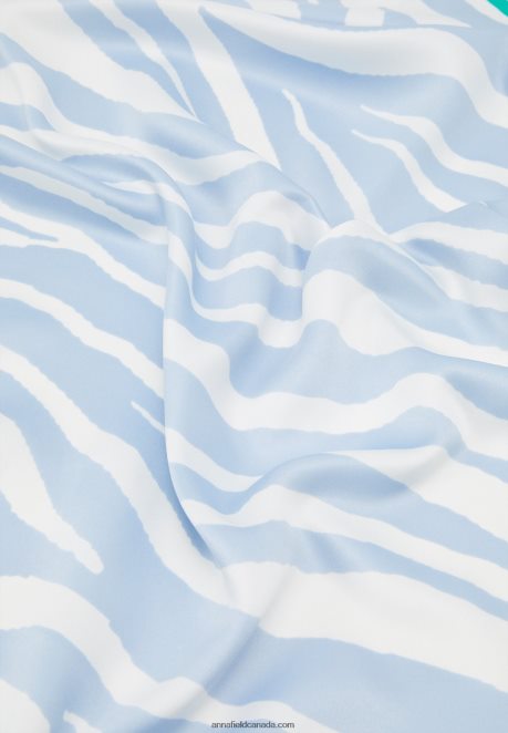 Anna Field Women Foulard Black/Light Blue H42J4Z2848