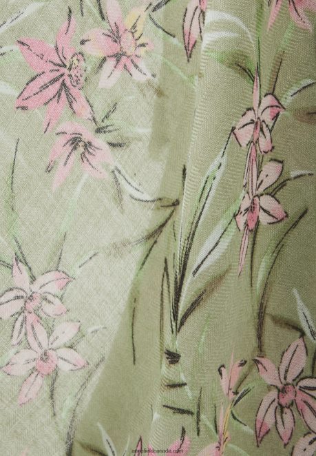 Anna Field Women Foulard Green H42J4Z2842
